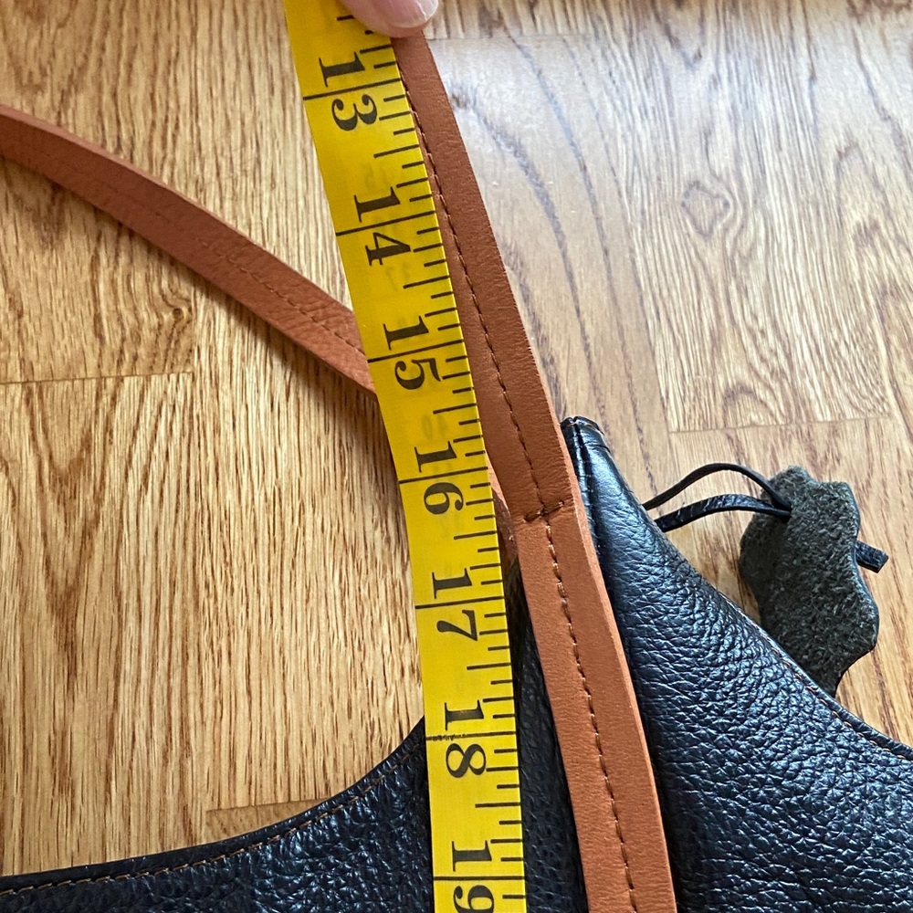 Valentina Black Leather Tote Bag - Picture 12 of 14